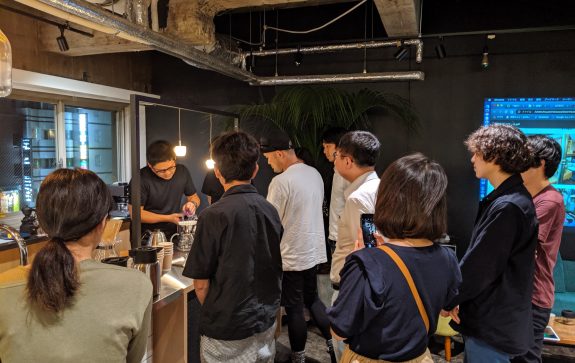 こだわりの一杯を　コーヒーレクチャーナイトを開催しました